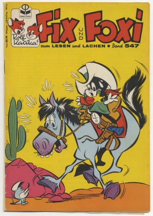 Book #27501 Fix Und Foxi: Zum Lesen Und Lachen - 1st Edition/1st Printing. Rolf Kauka