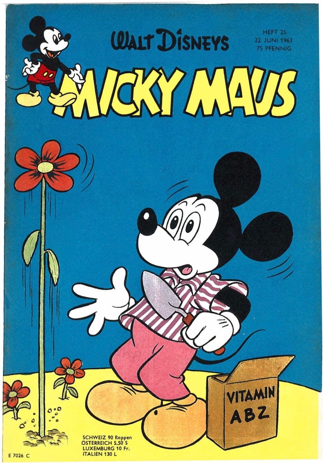 Micky Maus - 1st Edition/1st Printing by Walt Disney on Books Tell You Why,  Inc, mikimaus