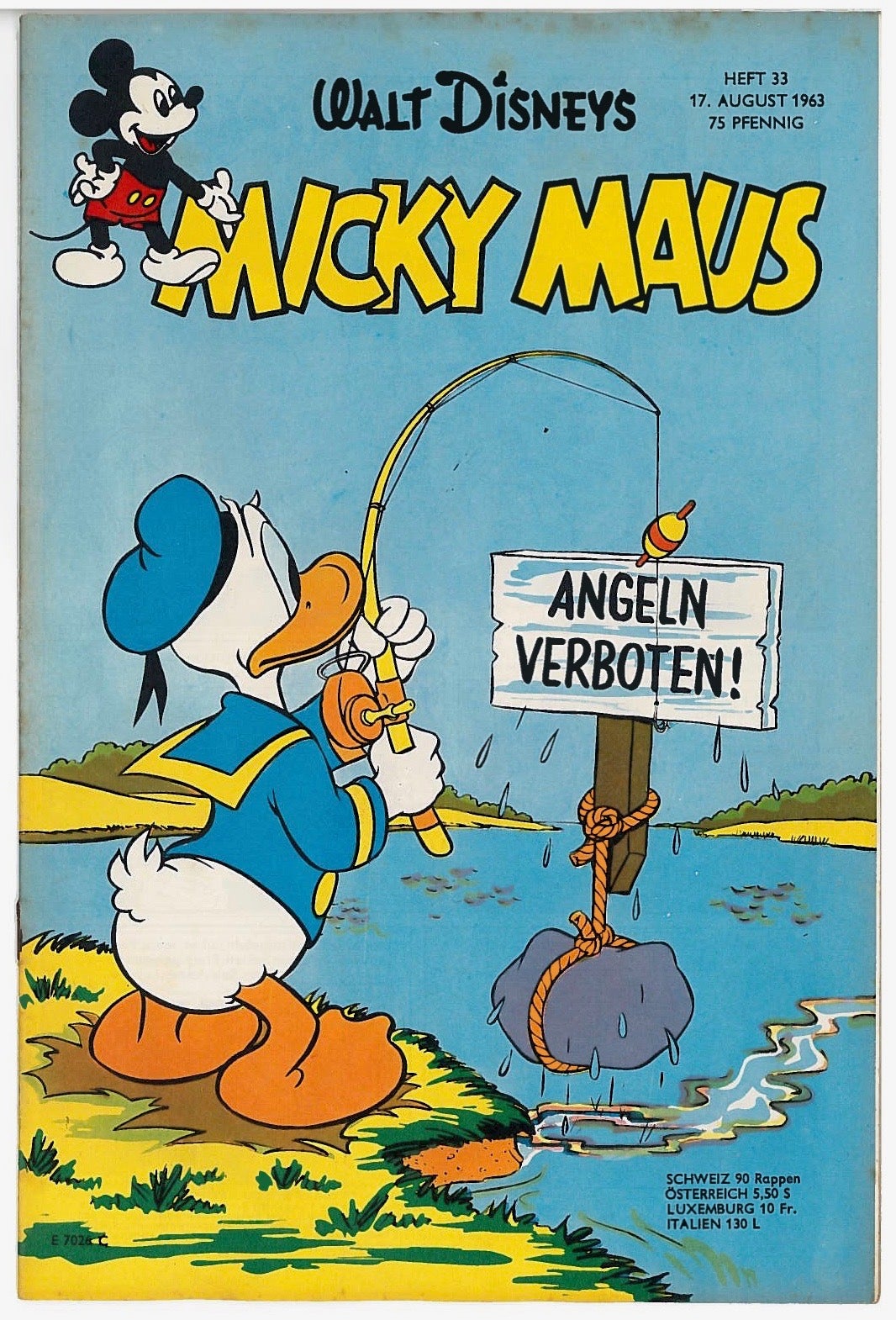 Micky Maus - 1st Edition/1st Printing, Walt Disney