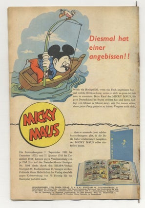 Micky Maus - 1st Edition/1st Printing