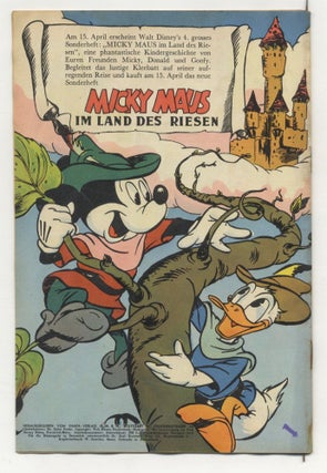 Micky Maus - 1st Edition/1st Printing