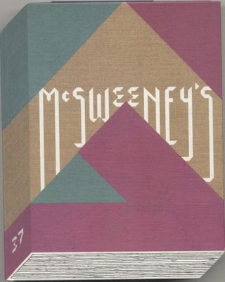 Book #27671 McSweeney's Quarterly Concern, Issue 37. Dave Eggers