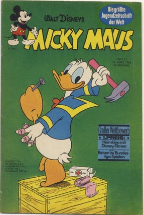 Book #27976 Micky Maus - 1st Edition/1st Printing. Walt Disney