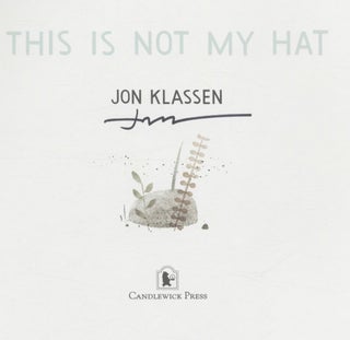 This Is Not My Hat - 1st Edition/1st Printing