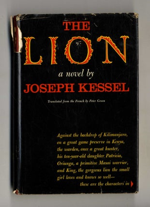 The Lion - 1st US Edition/1st Printing. Joseph Kessel.