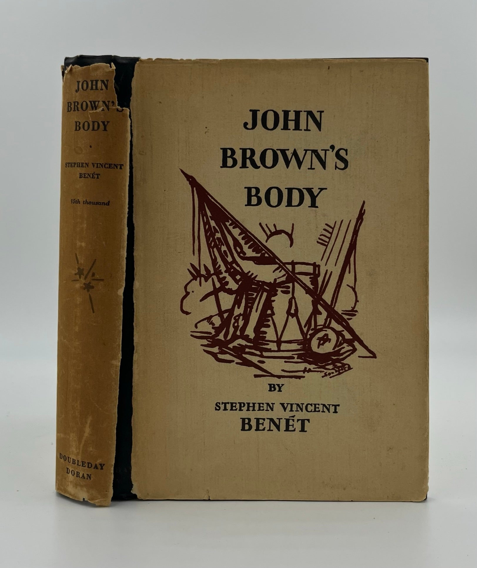 Book #28201 John Brown's Body. Stephen Vincent Bennett.