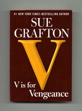 Book #29184 V Is For Vengeance - 1st Edition/1st Printing. Sue Grafton