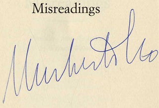 Book #29234 Misreadings - 1st US Edition/1st Printing. Umberto Eco