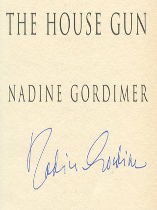 The House Gun - 1st Edition/1st Printing
