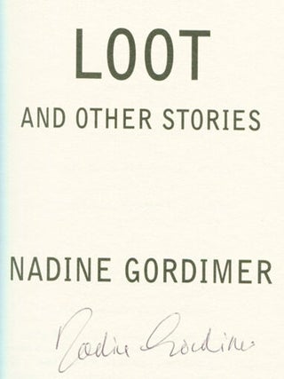 Loot - 1st Edition/1st Printing