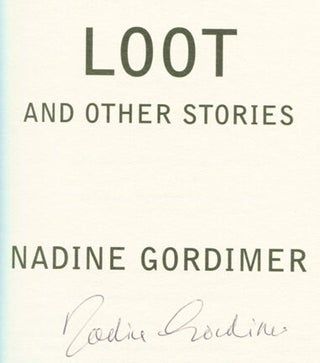 Loot - 1st Edition/1st Printing