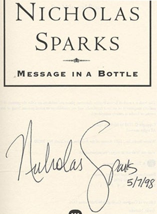 Message in a Bottle - 1st Edition/1st Printing