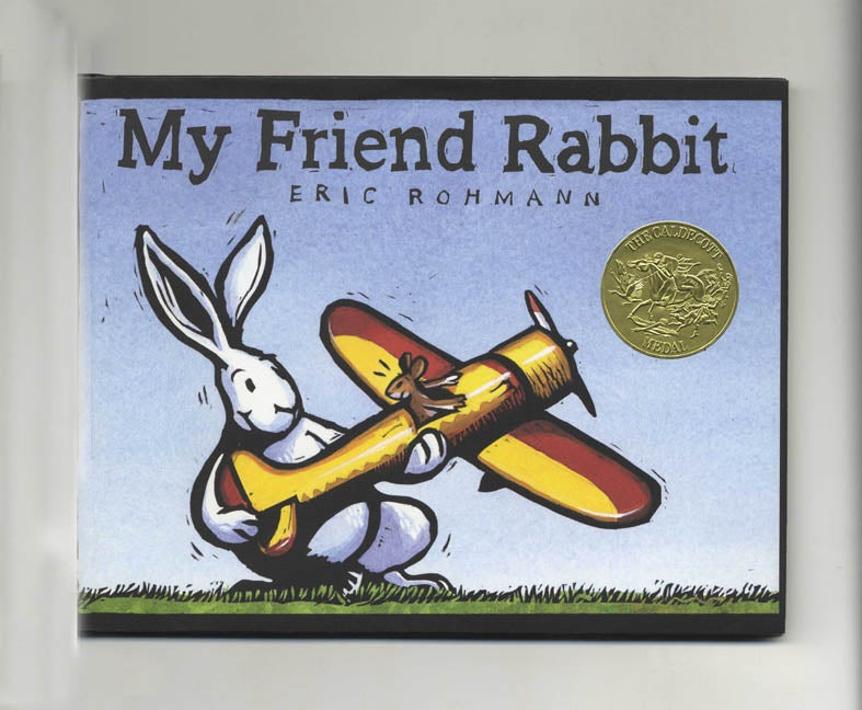 Book #29900 My Friend Rabbit - 1st Edition/1st Printing. Eric Rohmann.