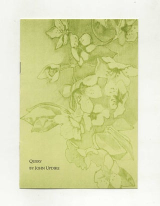 Book #29947 Query - 1st Edition. John Updike