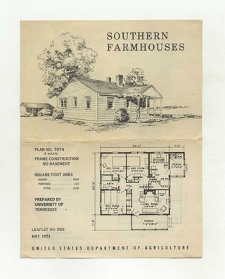 Book #29964 Southern Farmhouses. Soils Bureau Of Plant Industry, et. al Agricultural Engineering