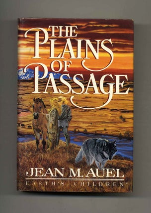 The Plains Of Passage - 1st Edition/1st Printing. Jean M. Auel.