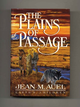The Plains of Passage - 1st Edition/1st Printing. Jean M. Auel.