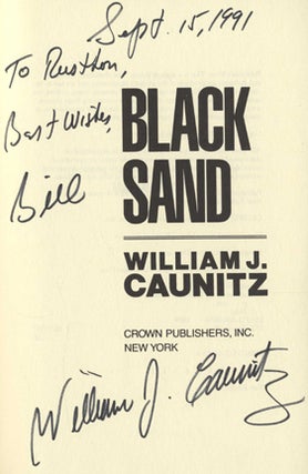 Black Sand - 1st Edition/1st Printing
