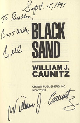 Black Sand - 1st Edition/1st Printing