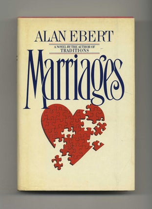 Book #31196 Marriages - 1st Edition/1st Printing. Alan Ebert