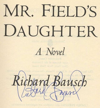 Mr. Field's Daughter - 1st Edition/1st Printing