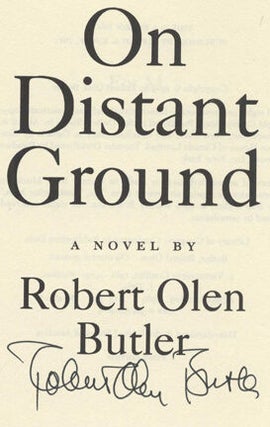 On Distant Ground - 1st Edition/1st Printing