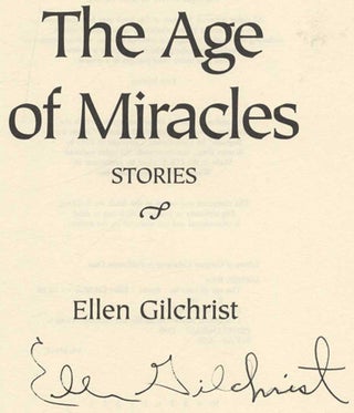 The Age of Miracles - 1st Edition/1st Printing