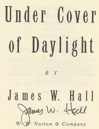 Under Cover of Daylight - 1st Edition/1st Printing