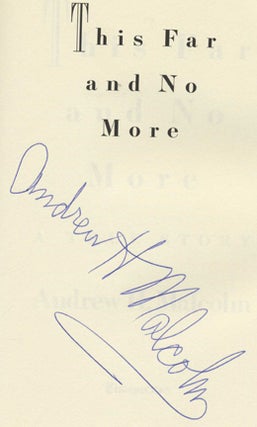 This Far and No More - 1st Edition/1st Printing