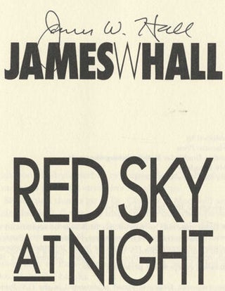 Red Sky at Night - 1st Edition/1st Printing