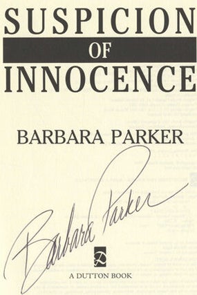 Suspicion of Innocence - 1st Edition/1st Printing