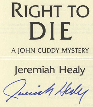 Right to Die - 1st Edition/1st Printing