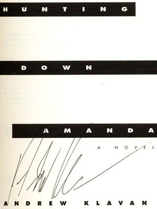Hunting Down Amanda - 1st Edition/1st Printing