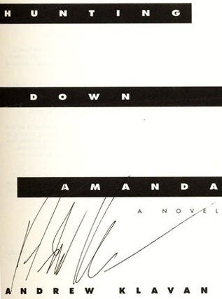 Hunting Down Amanda - 1st Edition/1st Printing