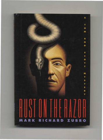 Book #32446 Rust on the Razor - 1st Edition/1st Printing. Mark Richard Zubro.