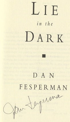 Lie in the Dark - 1st Edition/1st Printing