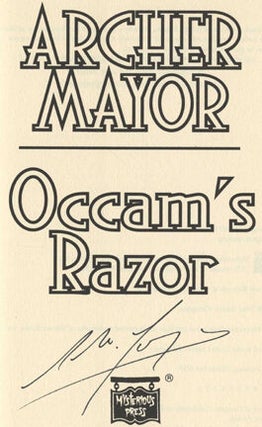 Occam's Razor - 1st Edition/1st Printing