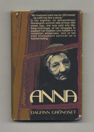 Anna - 1st US Edition/1st Printing. Dagfinn Gronoset.