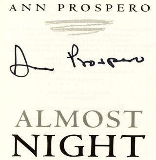 Almost Night - 1st Edition/1st Printing