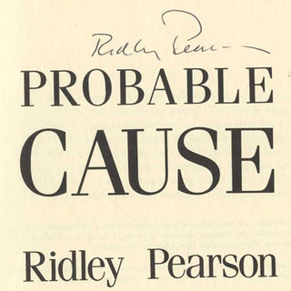 Probable Cause - 1st Edition/1st Printing