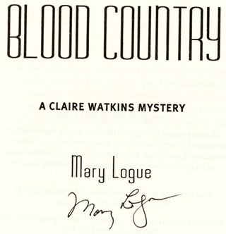 Blood Country - 1st Edition/1st Printing