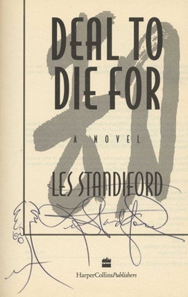 Deal to Die For - 1st Edition/1st Printing