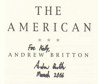 The American - 1st Edition/1st Printing