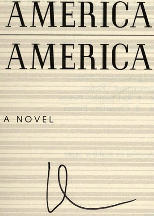 America, America - 1st Edition/1st Printing