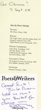 Liquid Paper: New and Selected Poems - 1st Edition/1st Printing