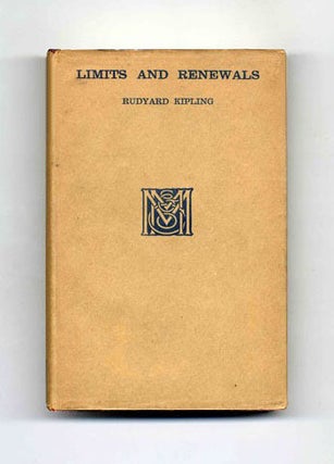 Book #34312 Limits and Renewals - 1st Edition/1st Printing. Rudyard Kipling