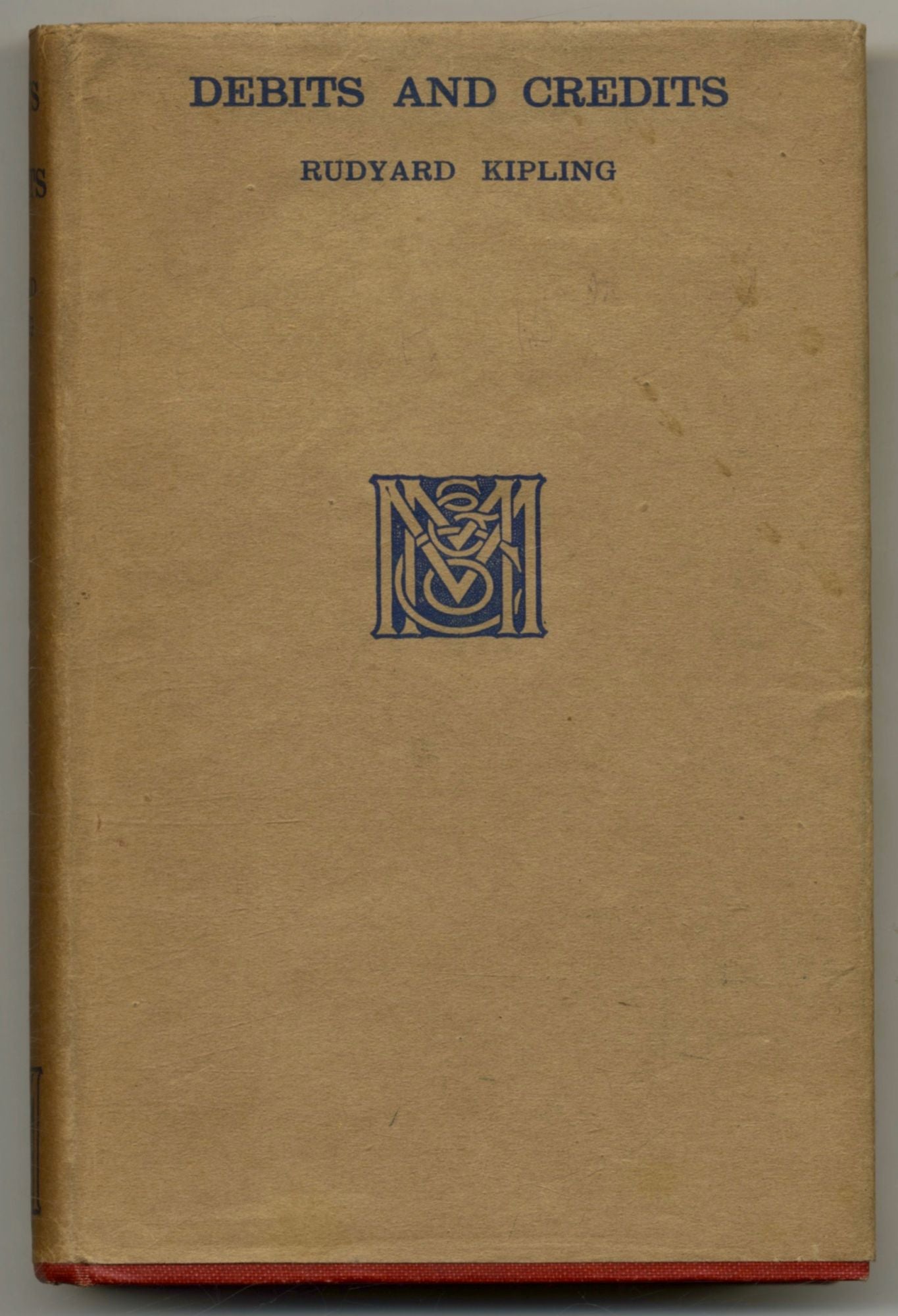 Book #34313 Debits and Credits - 1st Edition. Rudyard Kipling.