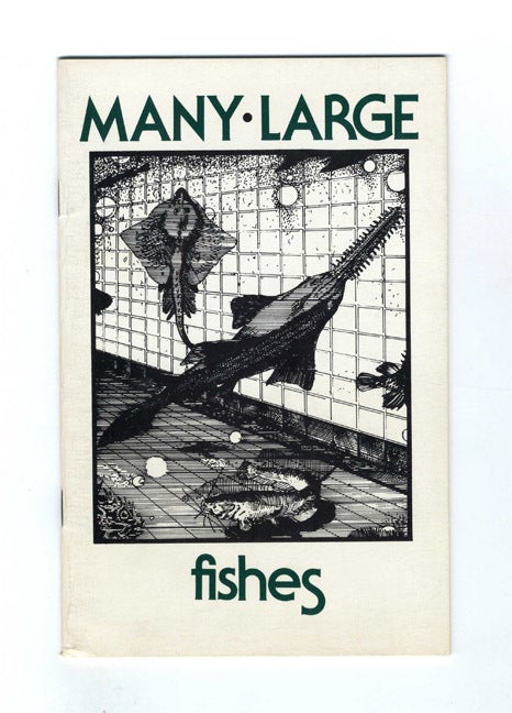 Book #34330 Many Large Fishes - 1st Edition/1st Printing. John Kr&uuml;th.