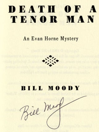 Death of a Tenor Man - 1st Edition/1st Printing