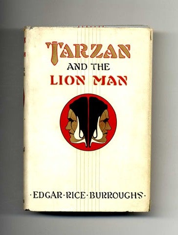 Book #34583 Tarzan and the Lion Man - 1st Edition. Edgar Rice Burroughs.